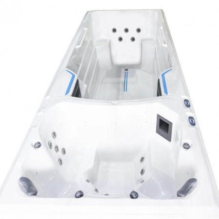 Плавательный СПА бассейн с противотоком Bigeer Амаре 590x225x150см